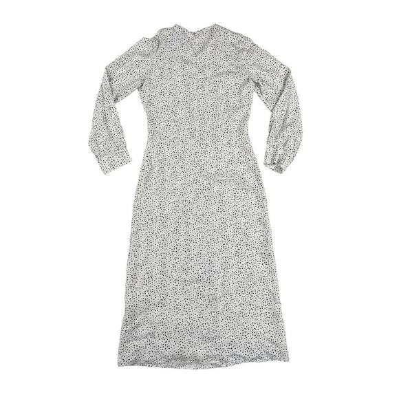 Goop - Citrine Printed Dress in White and Black - Picture 3 of 5